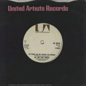 Next Day Delivery Ike & Tina Turner I'm Yours [Use Me Anyway You Wanna] UK 7" vinyl