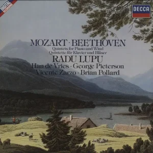 New Arrival Radu Lupu Quintets For Piano And Wind = Quintette Für Klavier Und Bläser Dutch Vinyl LP