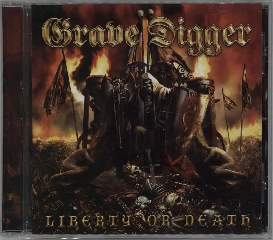 Grave Digger Liberty or Death Spanish CD album Exclusive