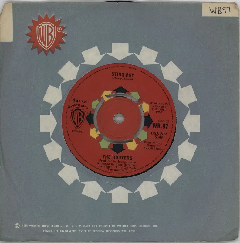 Premium The Routers Sting Ray UK 7" vinyl