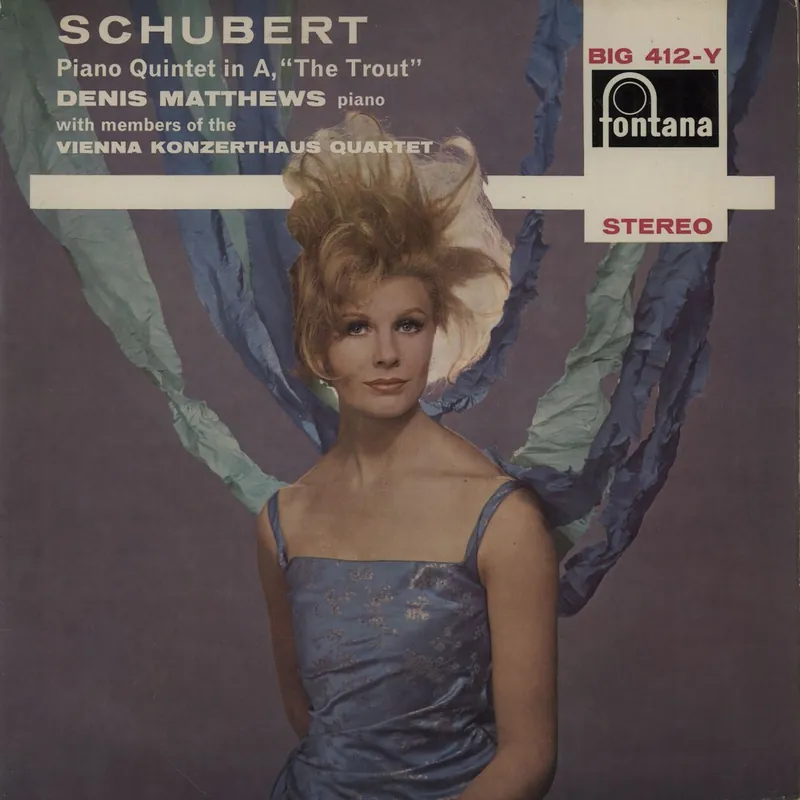 Mega Sale Franz Schubert Schubert: Piano Quintet In A, "The Trout" UK Vinyl LP
