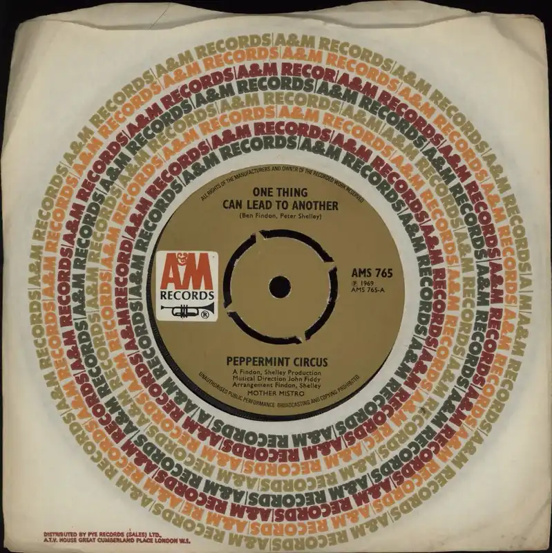 Special Offer Peppermint Circus One Thing Can Lead To Another UK 7" vinyl