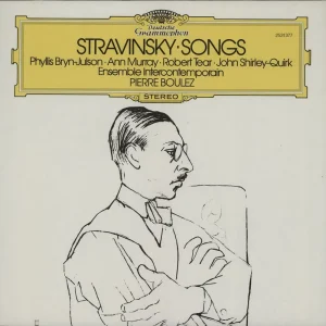 Igor Stravinsky Songs German Vinyl LP Exclusive Offer