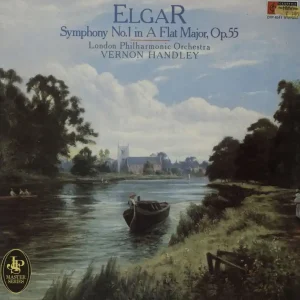 Sale Edward Elgar Elgar: Symphony No.1 In A Flat Major, Op.55 UK Vinyl LP