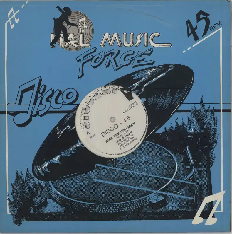 In Demand Jean Adebambo Back Together Again UK 12" vinyl