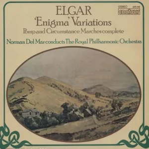 Popular Edward Elgar Elgar: 'Enigma' Variations / Pomp And Circumstance Marches Complete UK Vinyl LP