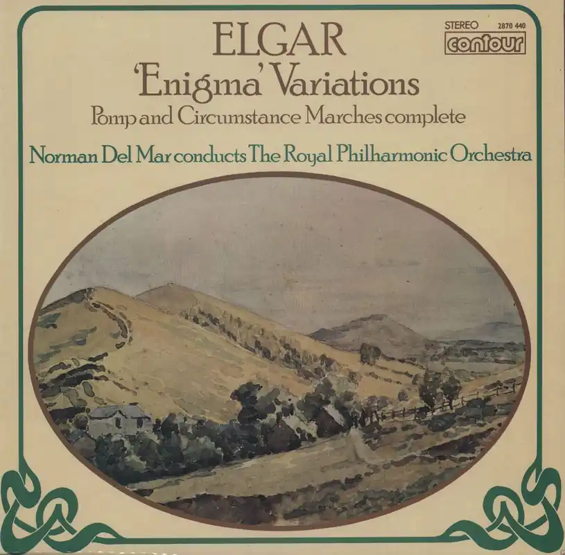 Popular Edward Elgar Elgar: 'Enigma' Variations / Pomp And Circumstance Marches Complete UK Vinyl LP