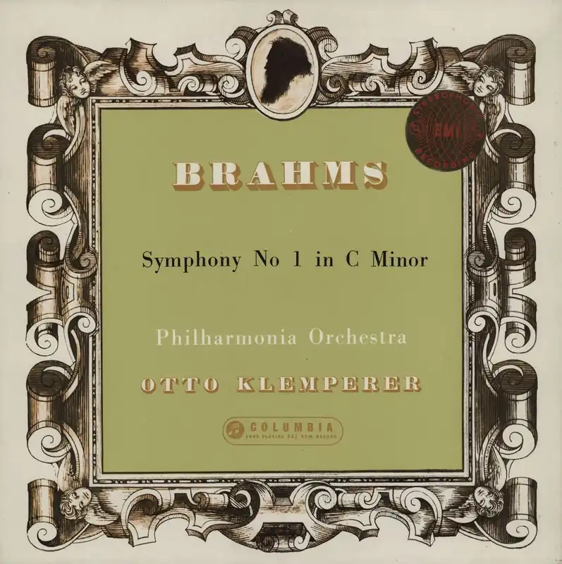 High Quality Johannes Brahms Brahms: Symphony No. 1 In C Minor - 1st UK Vinyl LP