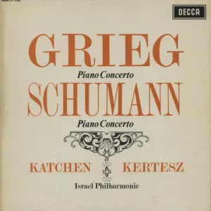 Budget Edvard Grieg GRIEG / SCHUMAN: Piano Concerto / Piano Concerto - 1st UK Vinyl LP