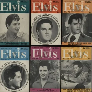 Instant Buy Elvis Presley Elvis Monthly - 7th Year - 12 Issues UK Magazine