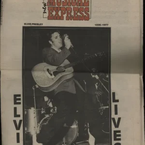 Authentic Elvis Presley New Musical Express UK Magazine