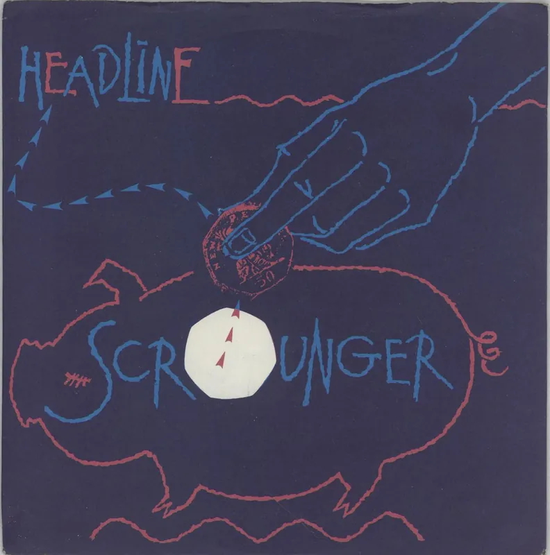 Popular Headline Scrounger UK 7" vinyl