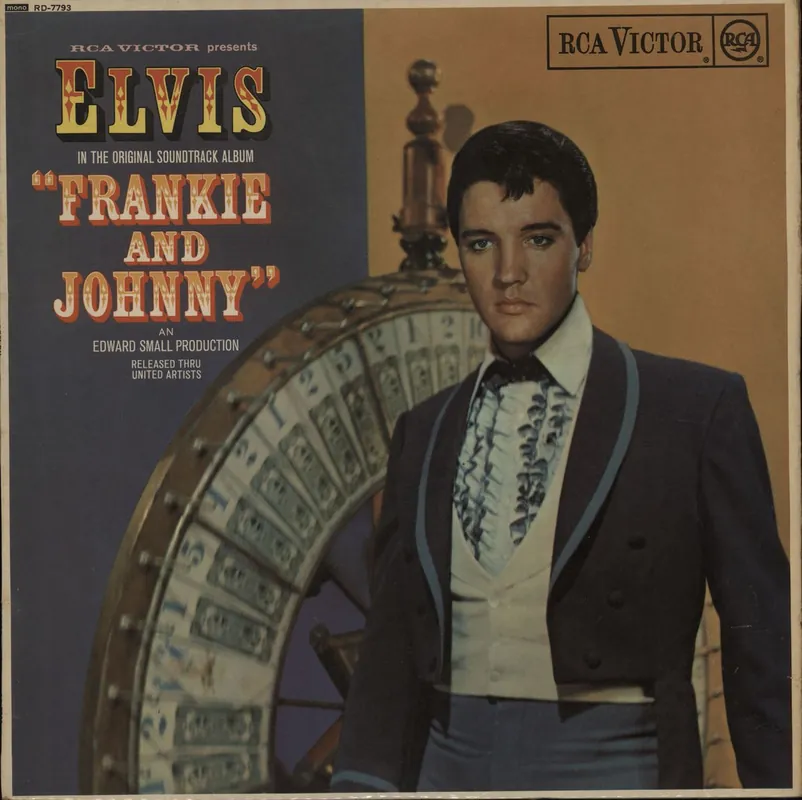 Modern Elvis Presley Frankie And Johnny - 1st - VG UK Vinyl LP