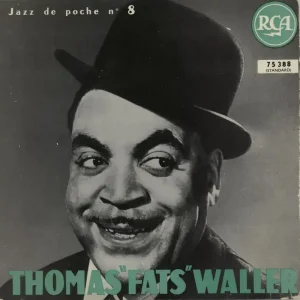 High Quality Fats Waller Jazz De Poche No. 8 EP French 7" vinyl