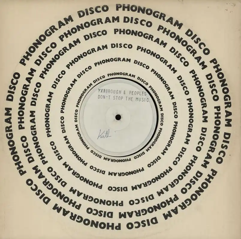 Yarbrough & Peoples Don't Stop The Music - Test pressing UK 12" vinyl Top Pick
