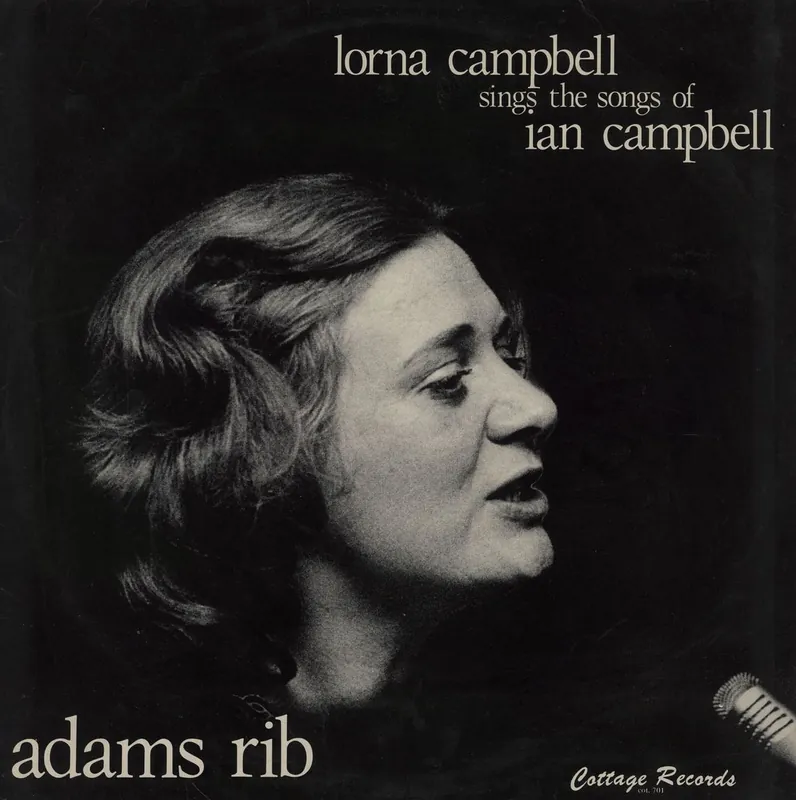 Ian Campbell Adams Rib - Lorna Campbell Sings The Songs Of Ian Campbell - signed by Ian & Lorna UK Vinyl LP Mega Sale