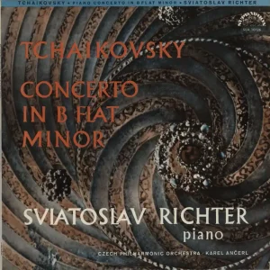 Free Delivery Sviatoslav Richter Tchaikovsky: Concerto in B Flat Minor Czech Vinyl LP