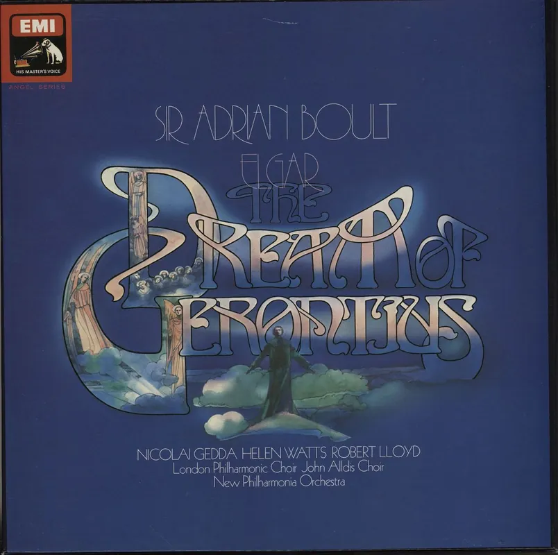 Edward Elgar The Dream Of Gerontius - 2nd UK Vinyl box set Same Day Shipping