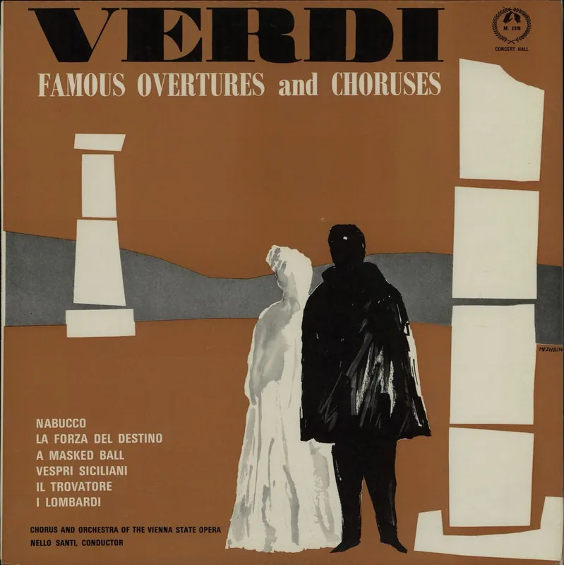 Wholesale Giuseppe Verdi Famous Overtures and Choruses UK Vinyl LP
