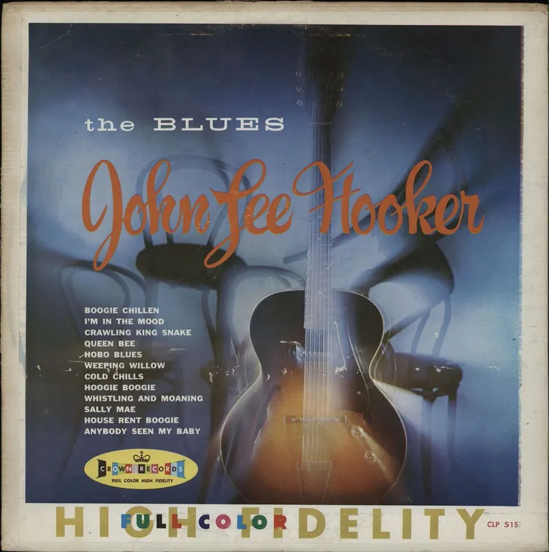 John Lee Hooker The Blues US Vinyl LP Express Delivery