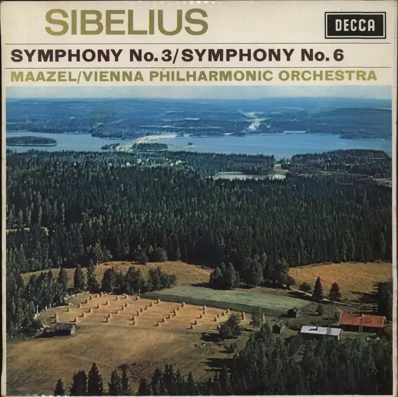 Viral Jean Sibelius Symphony No.3 in C Major, Op.52 / Symphony No. 6 in D Minor, Op.104 - 1st UK Vinyl LP