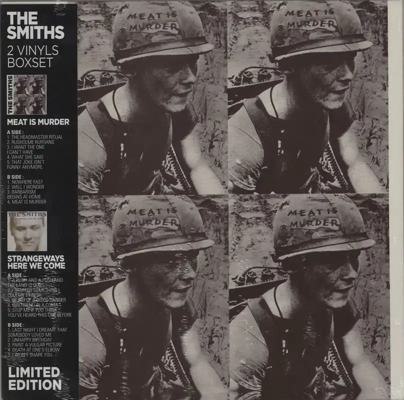 Trusted Brand The Smiths Meat Is Murder / Strangeways Here We Come - Sealed French 2-LP vinyl set