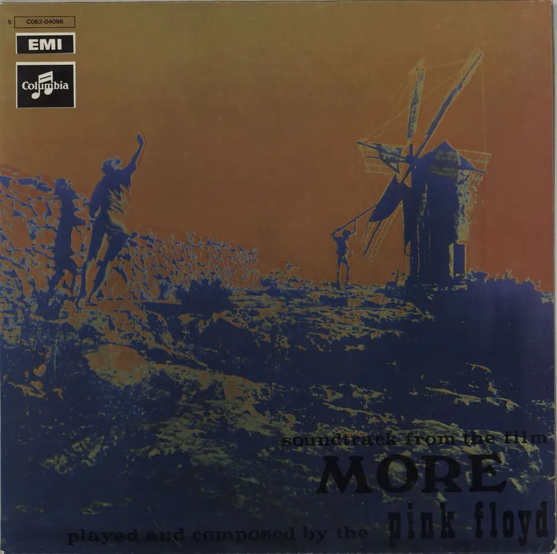 Pink Floyd More - Front Laminated Dutch Vinyl LP Modern