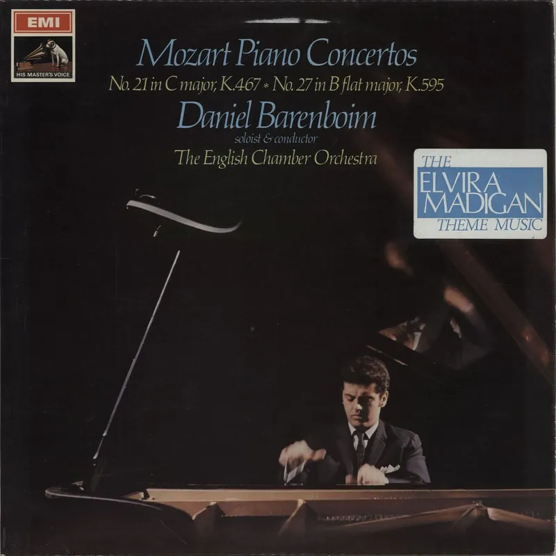 Wolfgang Amadeus Mozart Mozart Piano Concertos: No. 21 In C Major, K.467 · No. 27 In B Flat Major, K.595 UK Vinyl LP Order Now