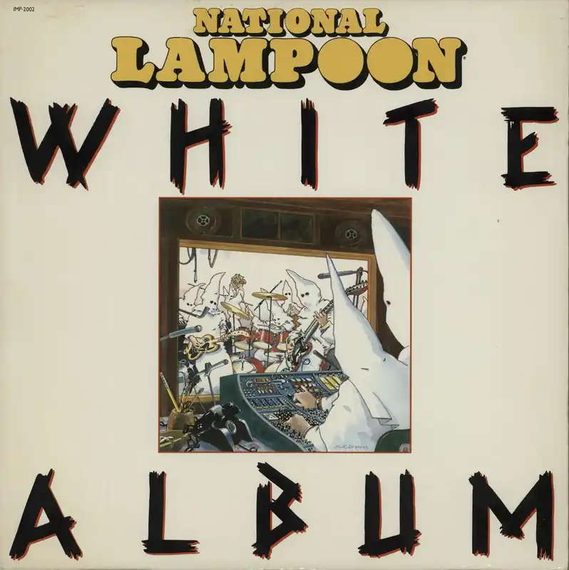 National Lampoon White Album US Vinyl LP Certified