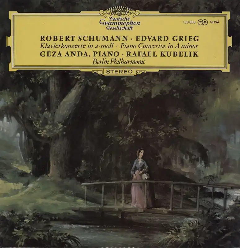 Géza Anda Schumann / Grieg: Piano Concertos in A Minor - 2nd UK Vinyl LP Exclusive Offer
