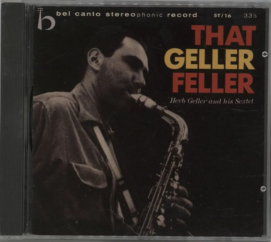 Herb Geller That Geller Feller Spanish CD album Super Sale