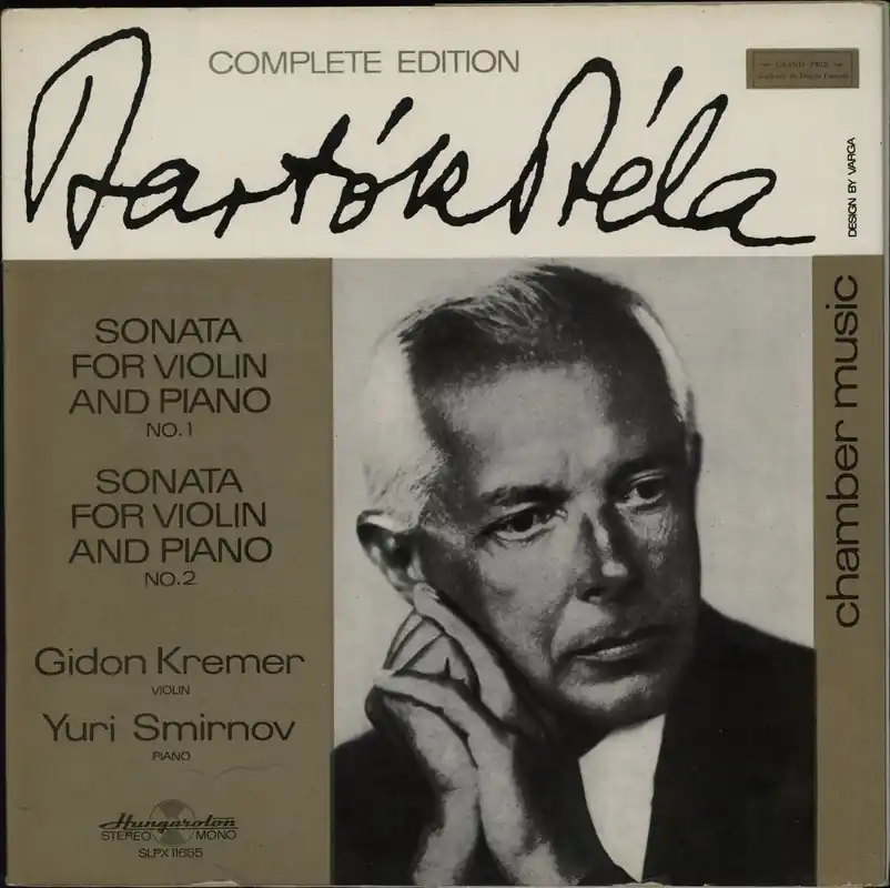 Béla Bartók Sonata For Violin And Piano No. 1 / Sonata For Violin And Piano No. 2 Hungarian Vinyl LP Limited Time