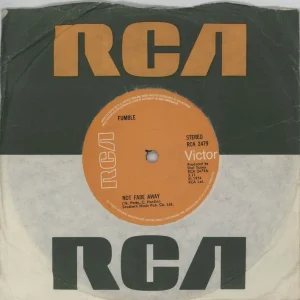 Fumble Not Fade Away UK 7" vinyl Trusted Brand