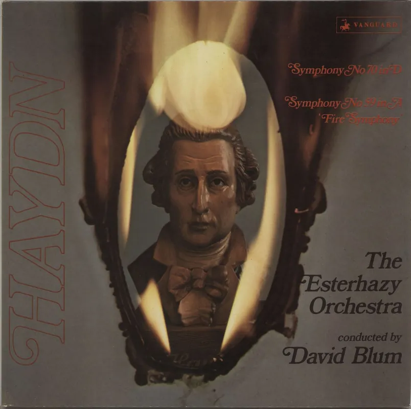 Franz Joseph Haydn Symphony No. 70 in D / Symphony No. 59 in A "Fire Symphony" UK Vinyl LP Authentic
