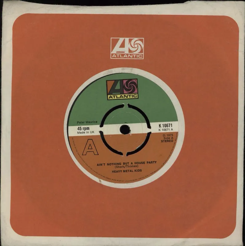 Heavy Metal Kids Ain't Nothing But A House Party - 4prong UK 7" vinyl Special Discount