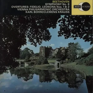 Fresh Stock Ludwig Van Beethoven Symphony No. 8 / Overtures: Fidelio, Leonora Nos. 1 & 2 UK Vinyl LP