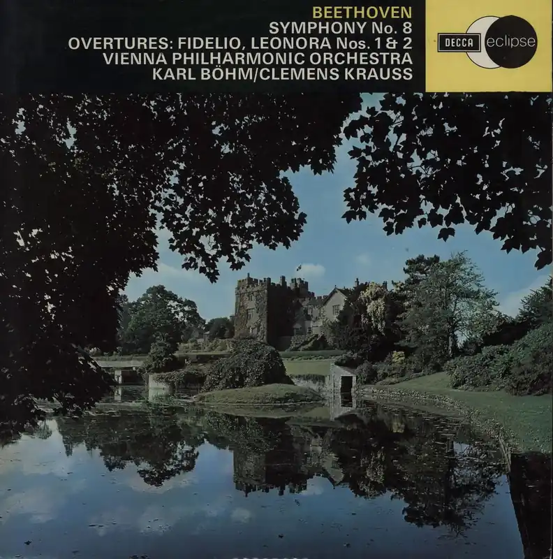 Fresh Stock Ludwig Van Beethoven Symphony No. 8 / Overtures: Fidelio, Leonora Nos. 1 & 2 UK Vinyl LP