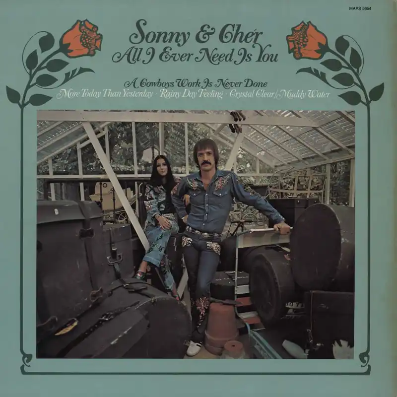 Weekend Sale Sonny & Cher All I Ever Need Is You German Vinyl LP