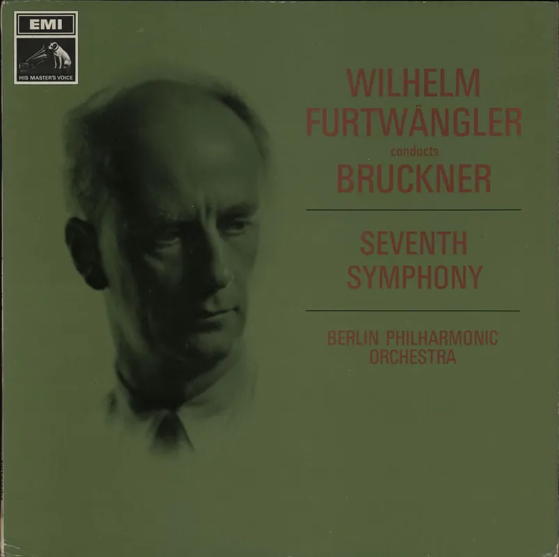 Wilhelm Furtwängler Wilhelm Furtwängler Conducts Bruckner: Seventh Symphony UK Vinyl LP Same Day Shipping