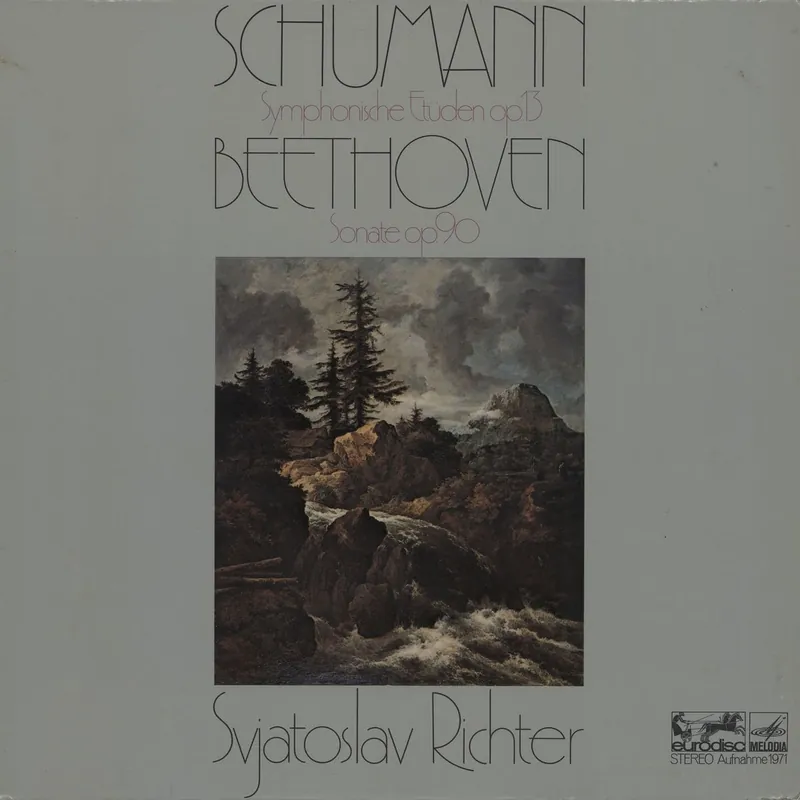 Sviatoslav Richter Schumann: Symphonische Etuden, Op.13 / Beethoven: Sonate, Op.90 German Vinyl LP Express Delivery