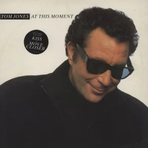 Genuine Tom Jones At This Moment - Stickered sleeve UK Vinyl LP