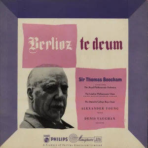 Hector Berlioz Te Deum UK Vinyl LP Super Sale