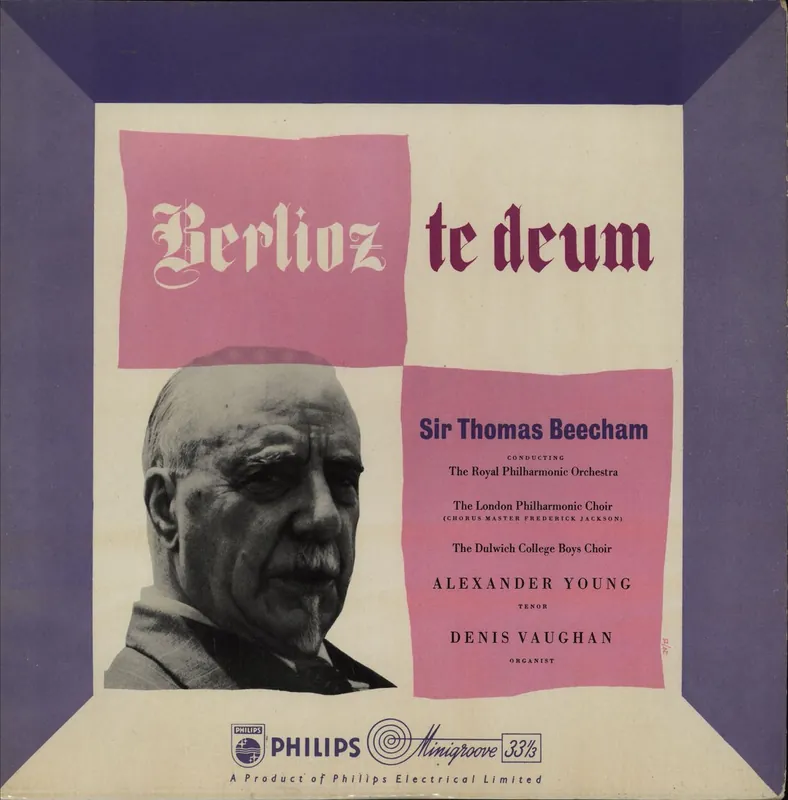 Hector Berlioz Te Deum UK Vinyl LP Super Sale
