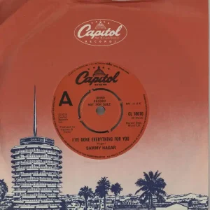 Sammy Hagar I've Done Everything For You - A Label UK Promo 7" vinyl Limited Time