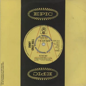 Brand New Jimmy Gray Hall Be That Way - A Label UK Promo 7" vinyl
