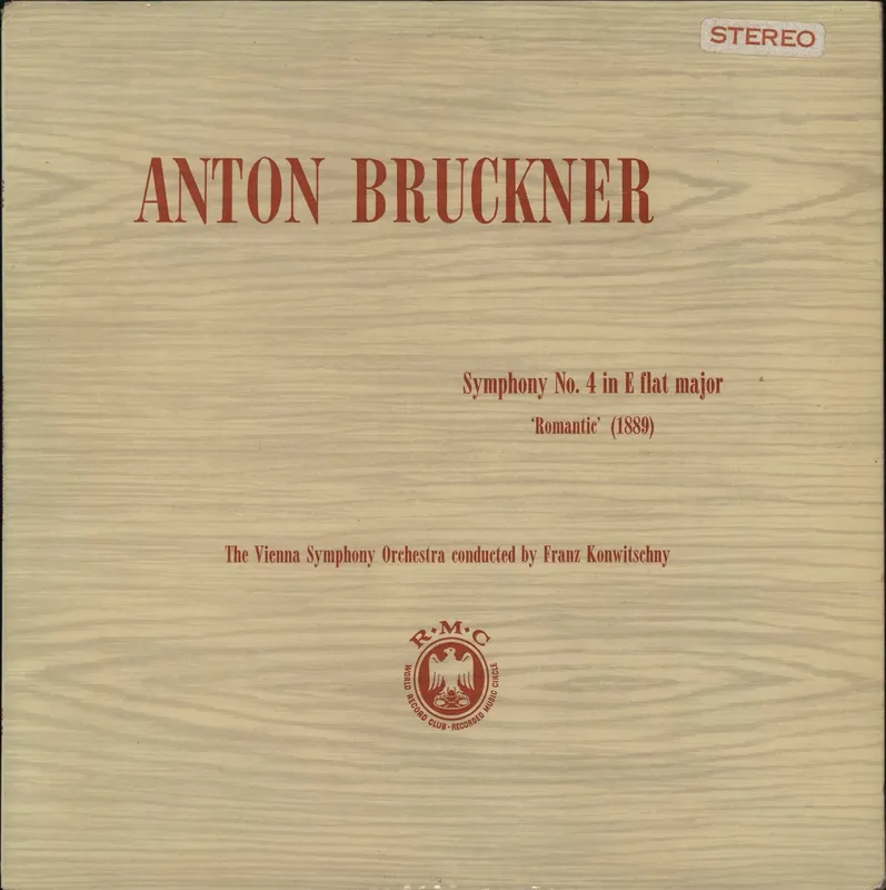 Express Delivery Anton Bruckner Symphony No. 4 in E Flat Major, 'Romantic' UK Vinyl LP