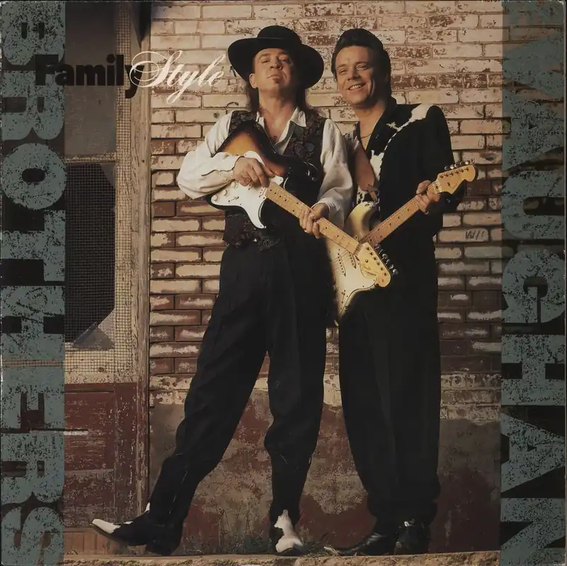 Certified The Vaughan Brothers Family Style UK Vinyl LP