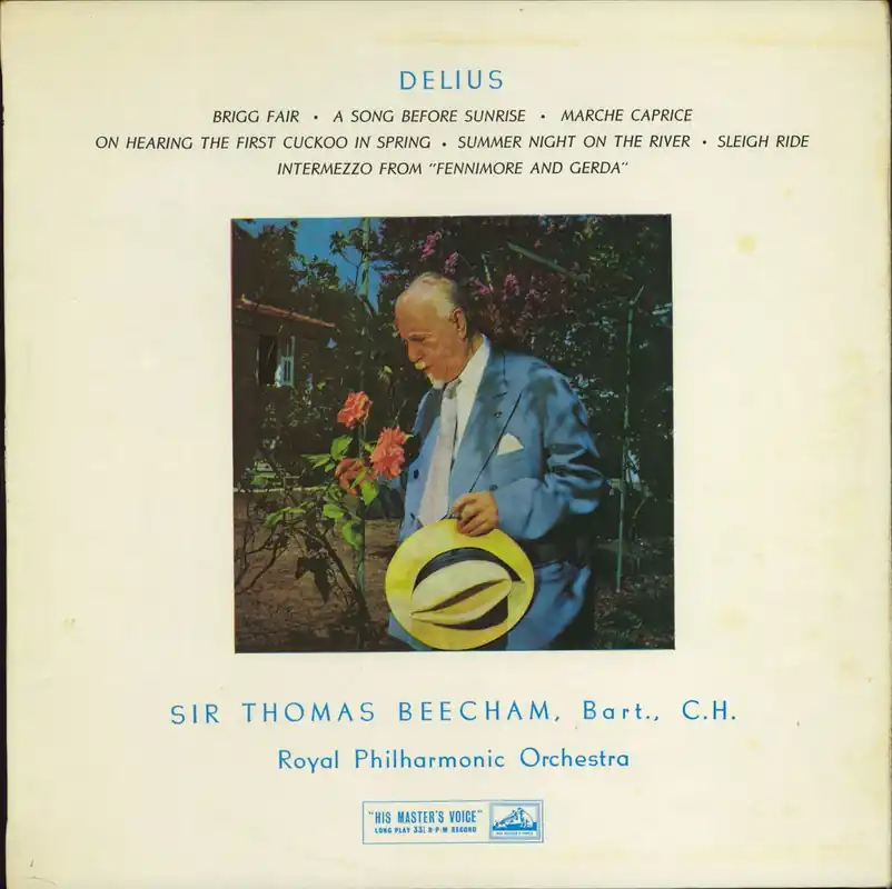 Genuine Frederick Delius Delius - 4th UK Vinyl LP