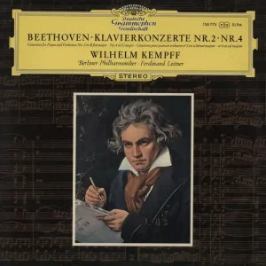 Free Delivery Wilhelm Kempff Beethoven: Klavierkonzerte Nr.2  & Nr. 4 German Vinyl LP