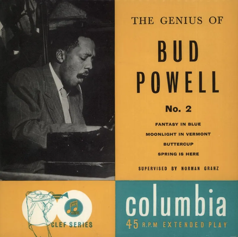 Bud Powell The Genius Of Bud Powell No. 2 UK 7" vinyl Bargain